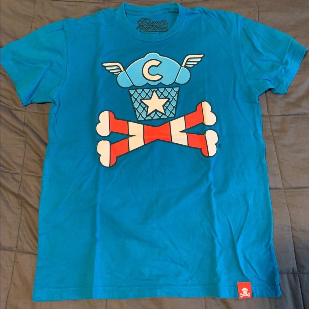 Johnny Cupcakes Captain America Tshirt
